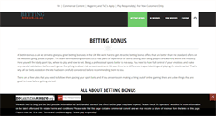 Desktop Screenshot of betting-bonus.co.uk